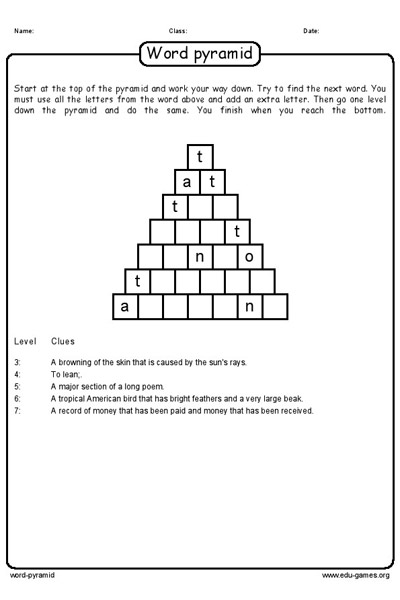 pyramid-spelling-worksheet