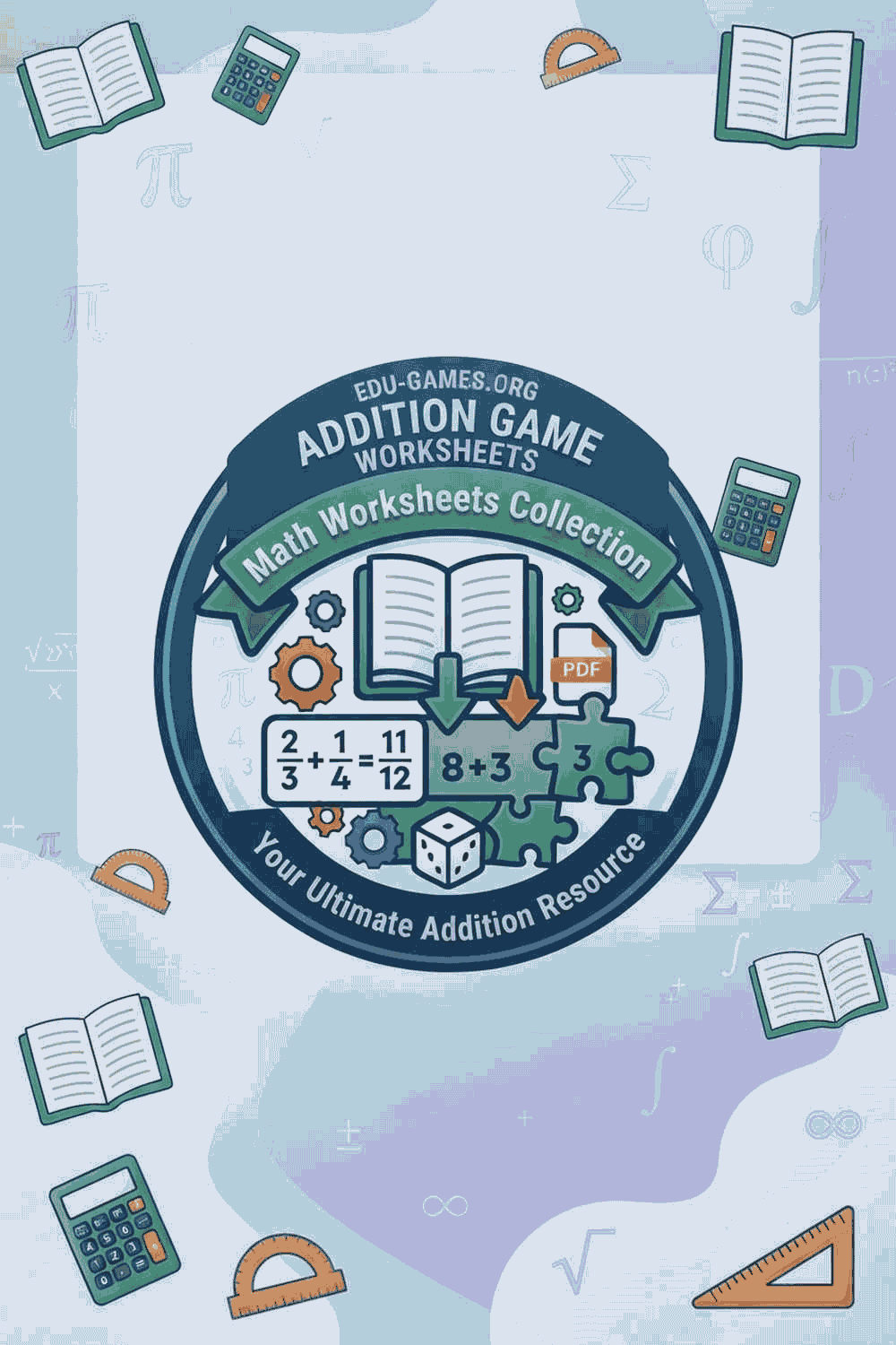 26 Printable Addition Games and Activity Sheets | Edu-Games