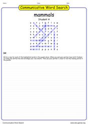 Educational game word search logo