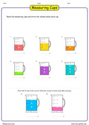 Logo for the game: Measuring Cups