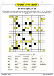 Educational game reverse word search logo