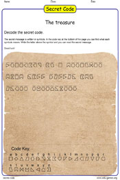 the sentence spy game secret code.